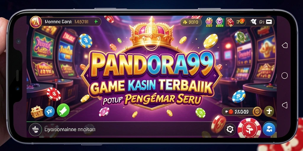 Screenshot PANDORA99 menampilkan gameplay Kasino yang menarik dan seru.