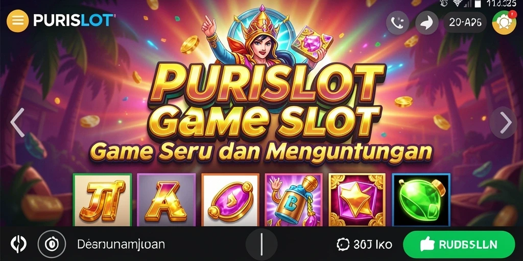 Tangkapan layar gameplay Slot yang menarik dan seru di PURISLOT.